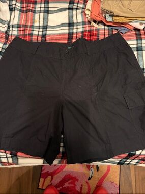 Ralph Lauren Women's Black Bermuda Shorts